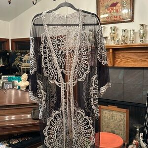 Lace Duster Kimono